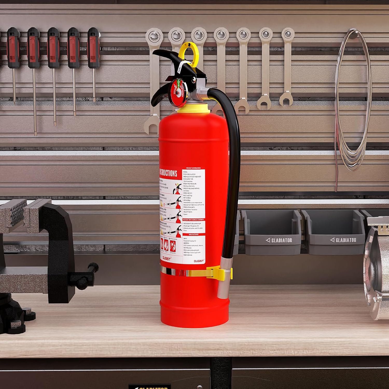Fire Extinguisher for Home, 5lb + 2.5lb Home Fire