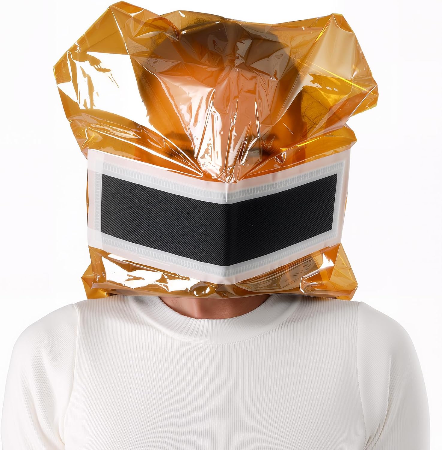 1kg Home Fire Extinguisher & Fire-Resistant Mask Safety Set