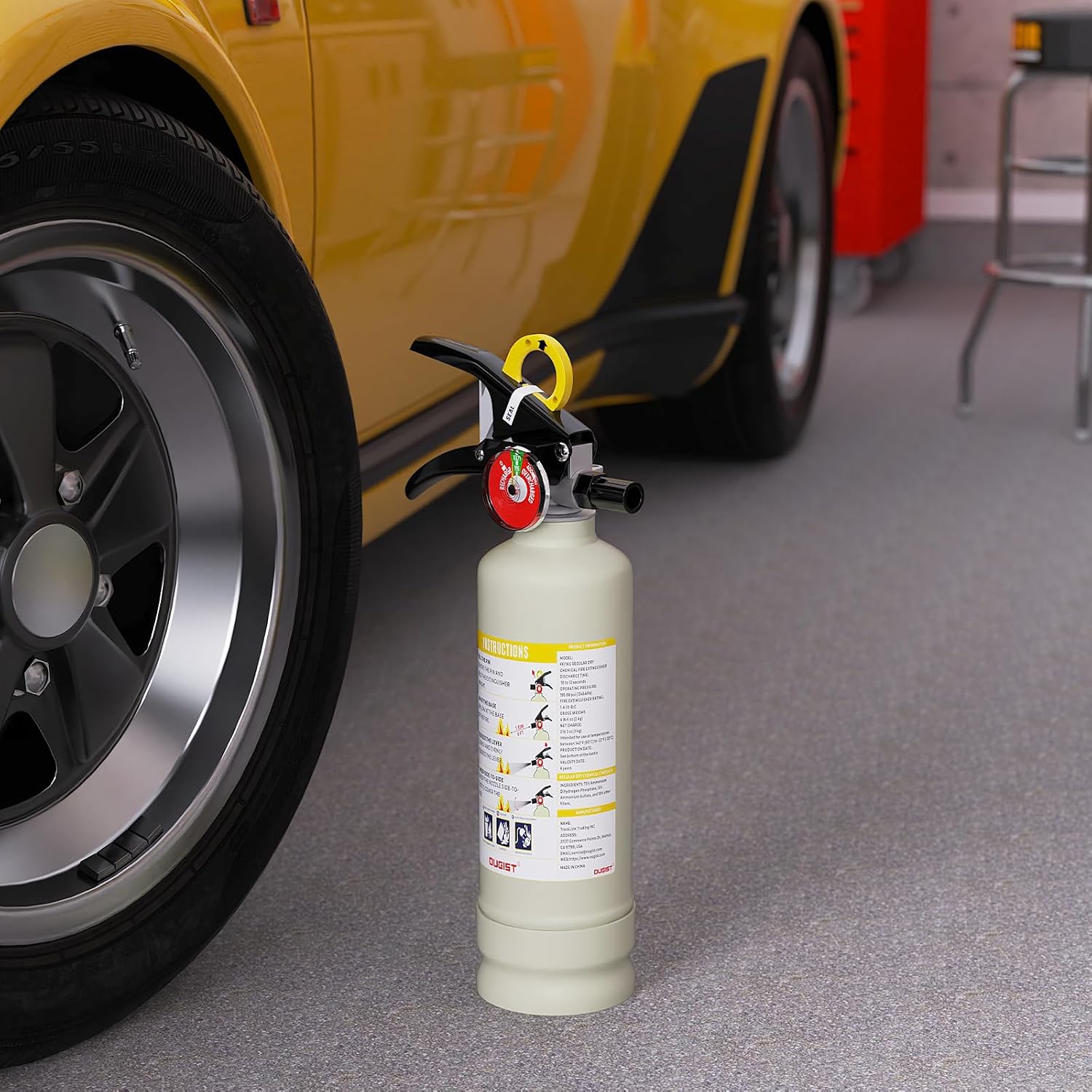 2.5lb ABC Dry Powder Fire Extinguisher  for Car/Home