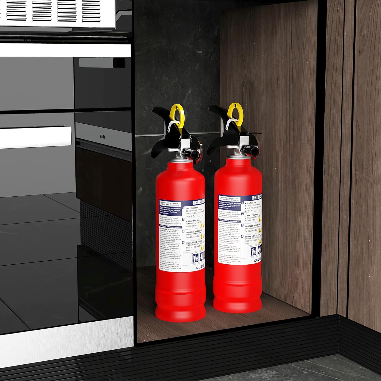 2.5lb ABC Fire Extinguisher: Home/Car Safety